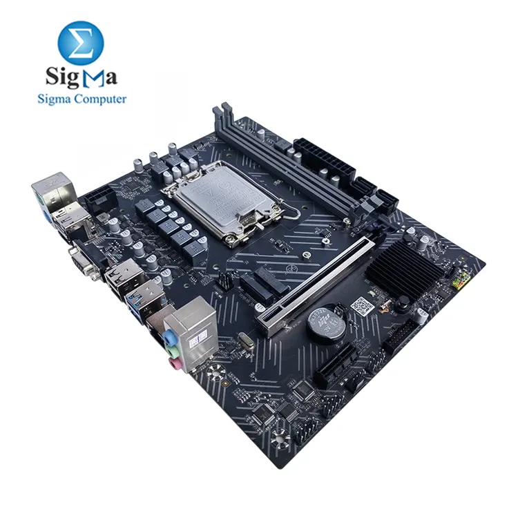 ARKTEK Motherboard INTEL AK H610M EG ALPHA FORCE And Lexar DDR4-3200Hz 8GB UDIMM Desktop Memory