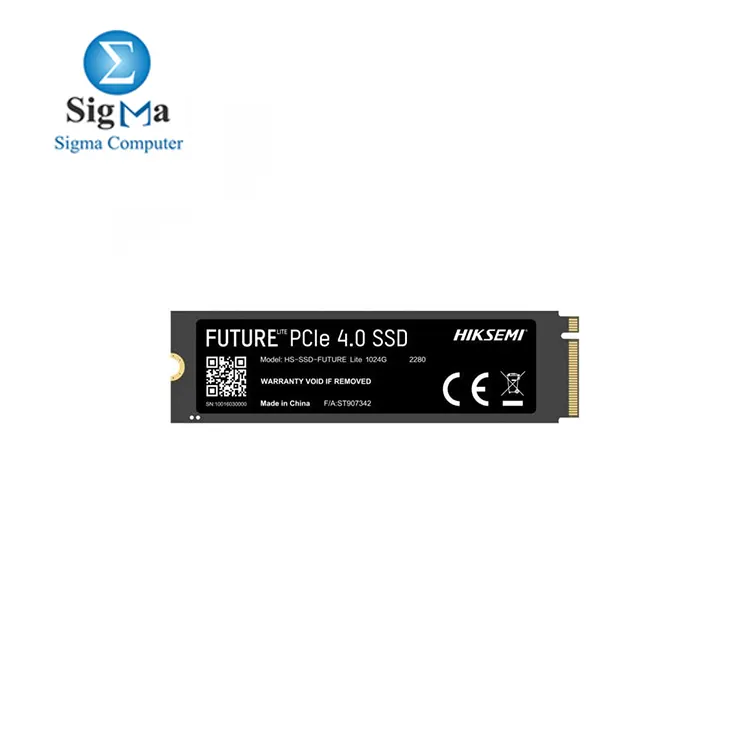  Hiksemi SSD Future Lite PCIe 4.0 NVMe M.2 1024GB Gen 4x4 UP to 7100MB/s
