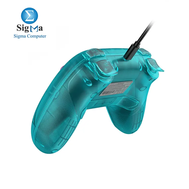 GameSir Nova HD Rumble (T4N) Multi-platform support tri-mode connectivity (Bluetooth, 2.4GHz, wired) Hall Effect sticks, hair triggers, dual vibration motors, motion control, 2 programmable back buttons, turbo function, and tactile backlit 