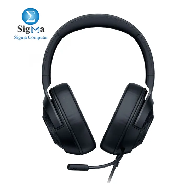 Razer Kraken X Lite – 7.1 Surround Sound, 40mm drivers, noise-canceling mic, ultra-light 230g design, durable frame, multi-device compatibility