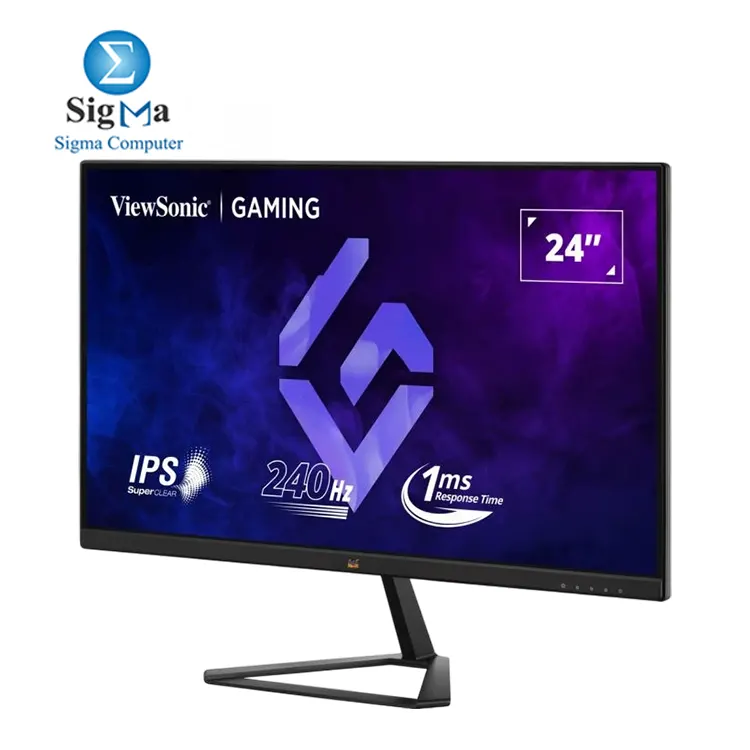 VIEWSONIC VX2479A-HD-PRO 24” FHD IPS, 240Hz, 1ms MPRT, AMD FreeSync, HDR10, Flicker-Free, 2x HDMI 1.4, DP 1.4, VESA Mount.