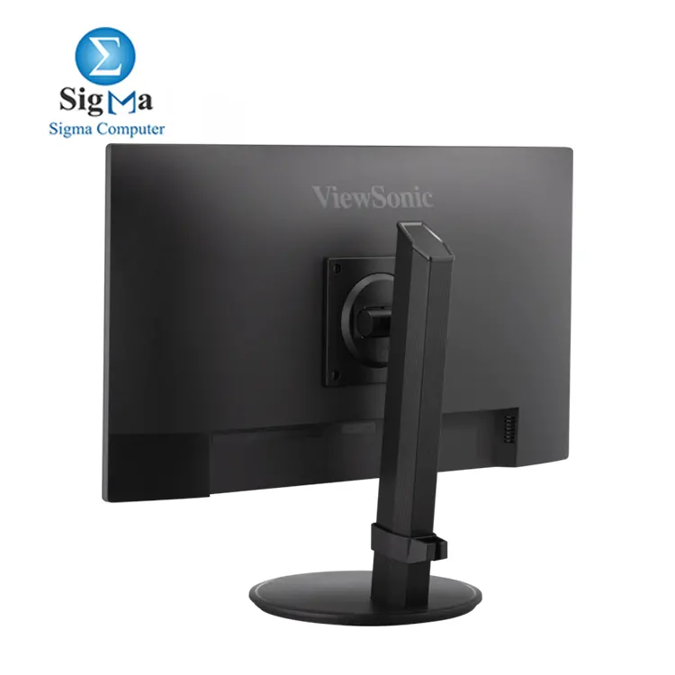 ViewSonic VG2408 – 24” IPS, FHD 1920x1080, 100Hz, 5ms, HDMI, DP, VGA, USB Hub, Height Adjustable, Flicker-Free, Low Blue Light, Built-in Speakers, VESA 100x100mm