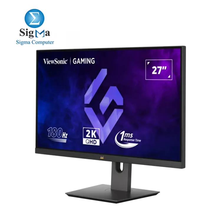 ViewSonic VX2758A-2K-PRO-2 - 27” QHD (2560x1440) IPS, 180Hz, 1ms MPRT, HDR10, AMD FreeSync™, 2x HDMI 2.0, 1x DisplayPort 1.4, adjustable stand, VESA mount