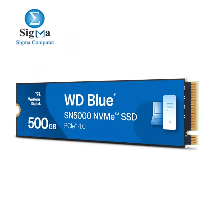 WD Blue SN5000 NVMe    SSD 500GB  PCIe Gen4 x4  M.2 2280  5000MB s Read  4000MB s Write  460K 770K IOPS  300 TBW  3-Year Warranty