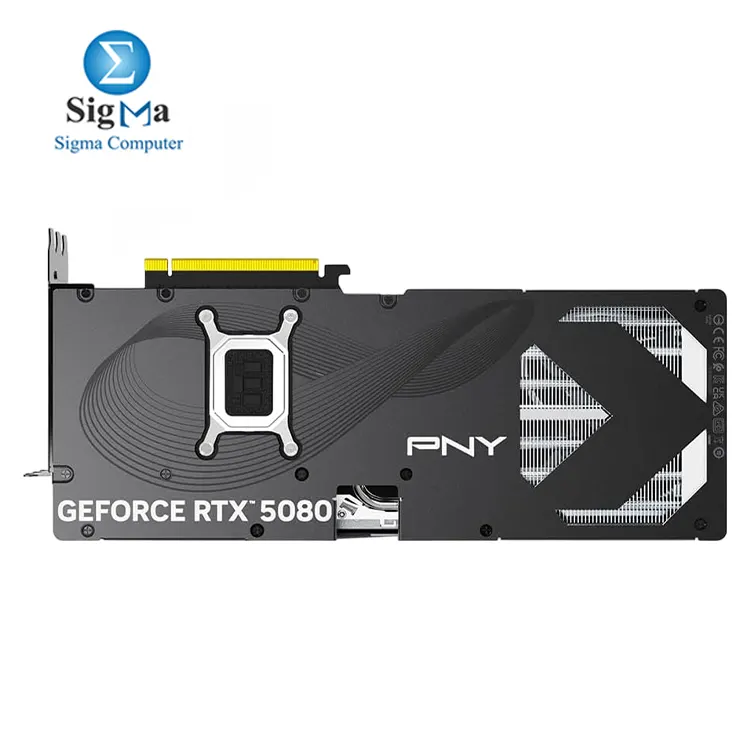 PNY GeForce RTX 5080 16GB GDDR7, NVIDIA Blackwell, DLSS 4, 2295MHz base, 2730MHz boost, PCIe 5.0, 360W