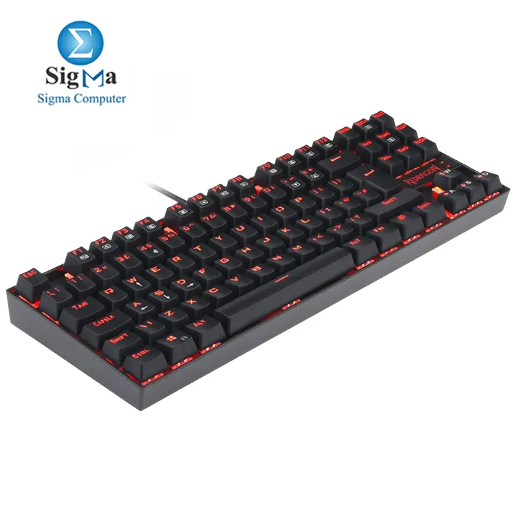 Redragon K552 KUMARA Blue Switch Red LED Backlit Mechanical Gaming Keyboard