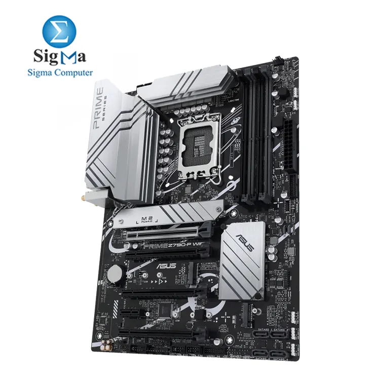 ASUS PRIME Z790-P WIFI – LGA1700, DDR5 up to 192GB, PCIe 5.0, 3x M.2, Wi-Fi 6, 2.5Gb LAN, USB-C, Aura Sync RGB.