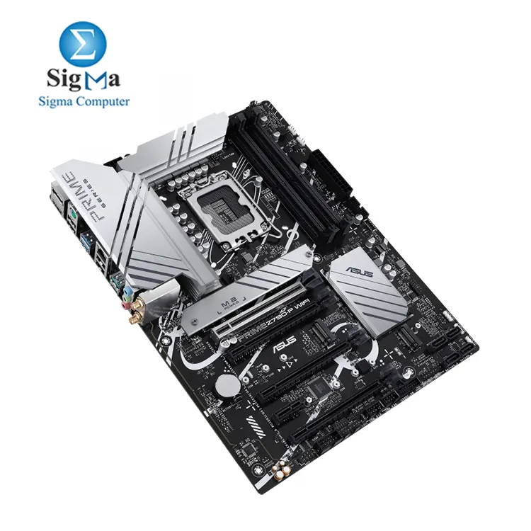 ASUS PRIME Z790-P WIFI – LGA1700, DDR5 up to 192GB, PCIe 5.0, 3x M.2, Wi-Fi 6, 2.5Gb LAN, USB-C, Aura Sync RGB.