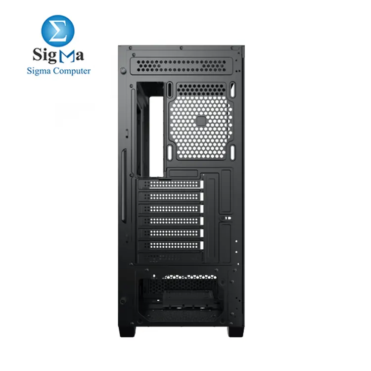 Xigmatek Blast 4GF + X-Power 600W – Mid tower case with E-ATX support, 410mm GPU clearance, 165mm CPU cooler space, 360mm radiator support, and 80+ White certified PSU