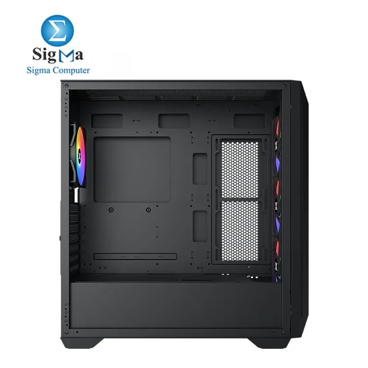 Xigmatek Master X II Pro ARGB + X-Power 750W: ATX case, 410mm GPU clearance, 360mm radiator support, 750W 80 Plus White PSU
