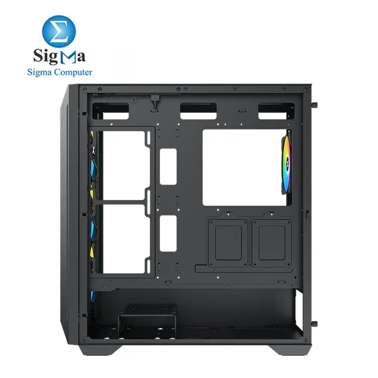Xigmatek Master X II Pro ARGB + X-Power 750W: ATX case, 410mm GPU clearance, 360mm radiator support, 750W 80 Plus White PSU