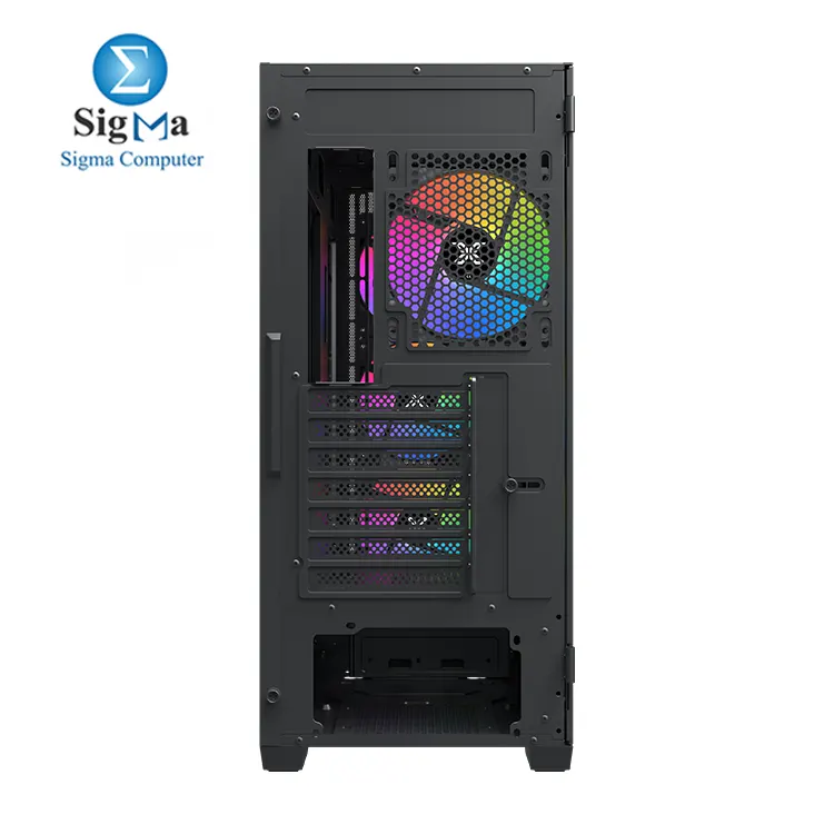Xigmatek Master X II Pro ARGB + X-Power 750W: ATX case, 410mm GPU clearance, 360mm radiator support, 750W 80 Plus White PSU