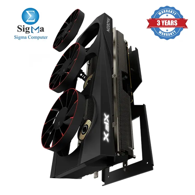 XFX RX 9070XT Quicksilver Magnetic     RDNA 4  16GB GDDR6  Boost up to 2970MHz  PCIe 5.0  Triple Fan  3x DP 2.1  1x HDMI 2.1  800W PSU Required