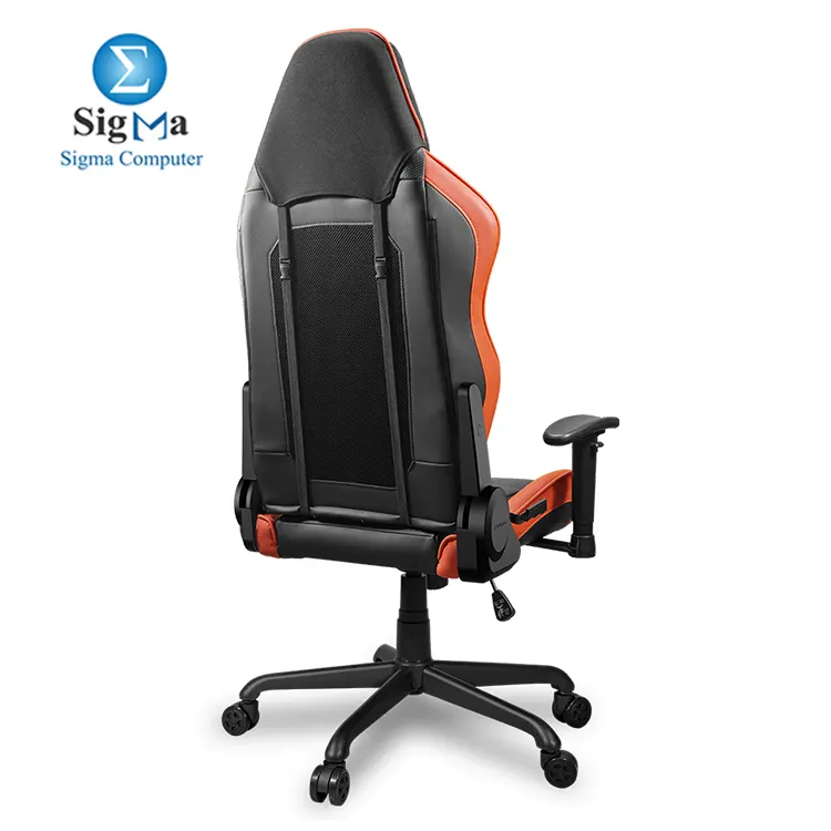 COUGAR ARMOR AIR     Dual-surface gaming chair with mesh   leather  160   recline  2D armrests  steel frame  Class 4 gas lift  and 120kg weight support