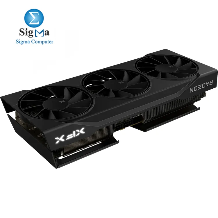 XFX RX-97SWFB3B9 (RX 9070 OC Black) – 16GB GDDR6, RDNA™ 4, 2700MHz Boost, PCIe 5.0, Triple Fan, 3x DP 2.1, 1x HDMI 2.1, 800W PSU required