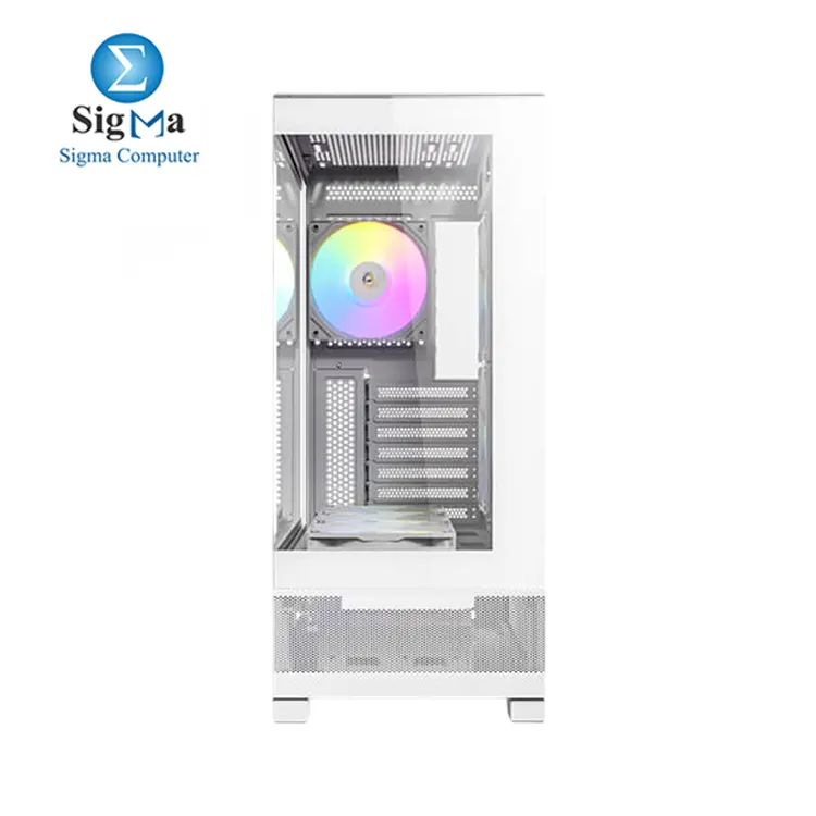 Antec CX700 RGB ELITE + Antec CSK Pro 850W – Panoramic glass case with 6 RGB fans, supports up to 410mm GPU & 360mm radiator, paired with 80+ Bronze ATX 3.1 / PCIe 5.1 ready PSU