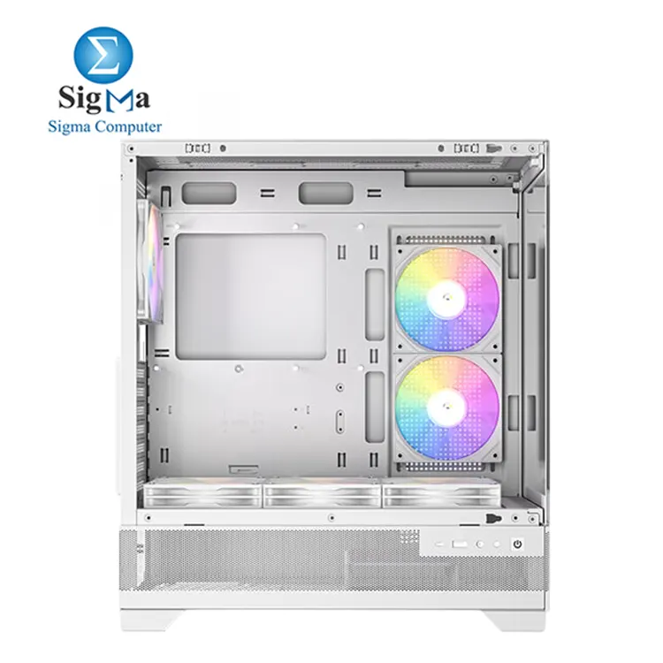 Antec CX700 RGB ELITE + Antec CSK Pro 850W – Panoramic glass case with 6 RGB fans, supports up to 410mm GPU & 360mm radiator, paired with 80+ Bronze ATX 3.1 / PCIe 5.1 ready PSU