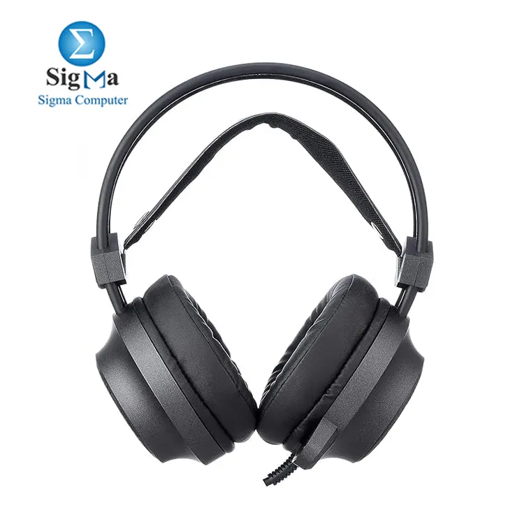 SHARK H500 by SHARK     USB 7.1 gaming headset with 50mm drivers  noise-cancelling mic  and memory foam cushions