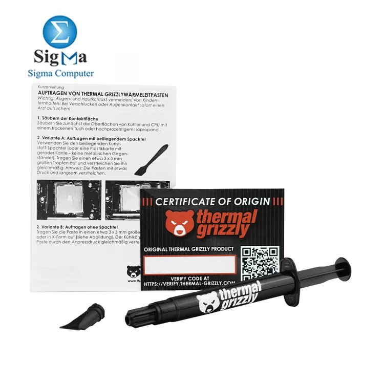 Thermal Grizzly Aeronaut 3.9g 1.5ml Thermal Paste - TG-A-015-R