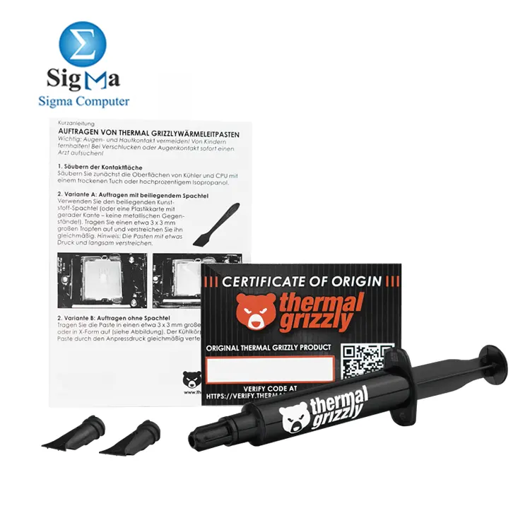 Thermal Grizzly Aeronaut 7.8g 3ml Thermal Paste - TG-A-030-R