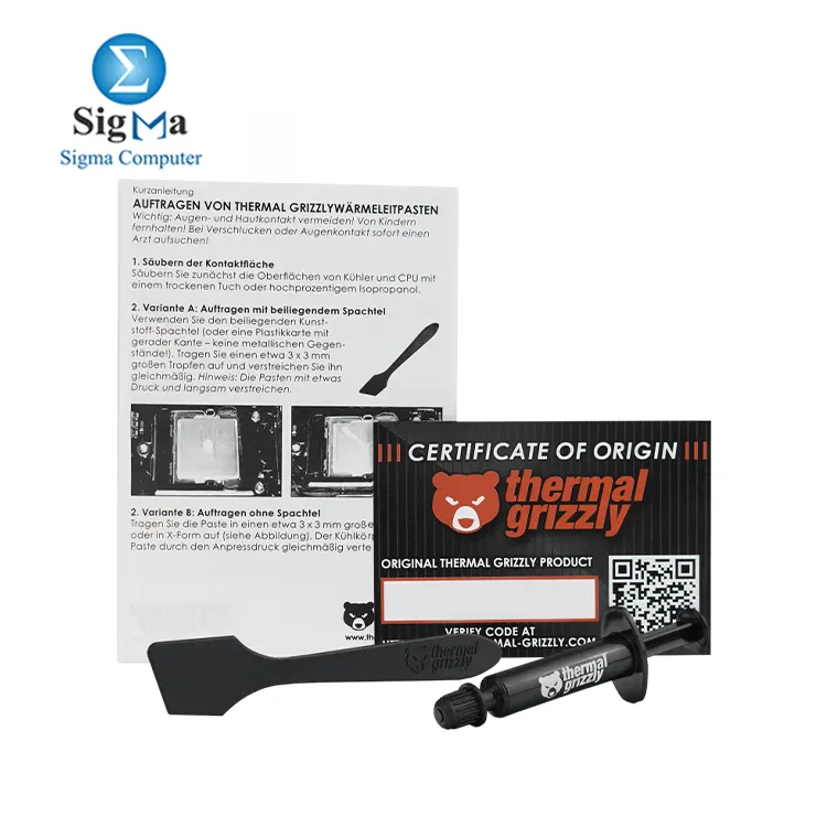 Thermal Grizzly Hydronaut 1g Thermal Paste - TG-H-001-RS