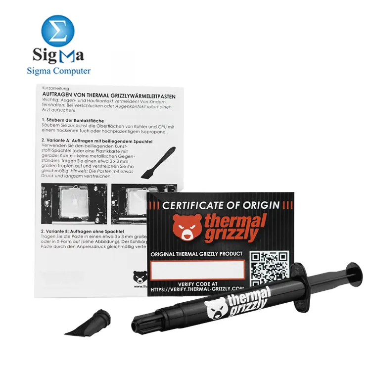 Thermal Grizzly Hydronaut 3.9g 1.5ml Thermal Paste - TG-H-015-R