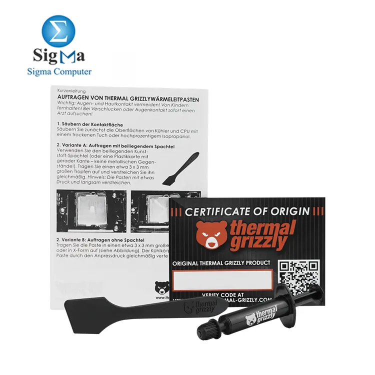 Thermal Grizzly Kryonaut 1g Thermal Paste - TG-K-001-RS
