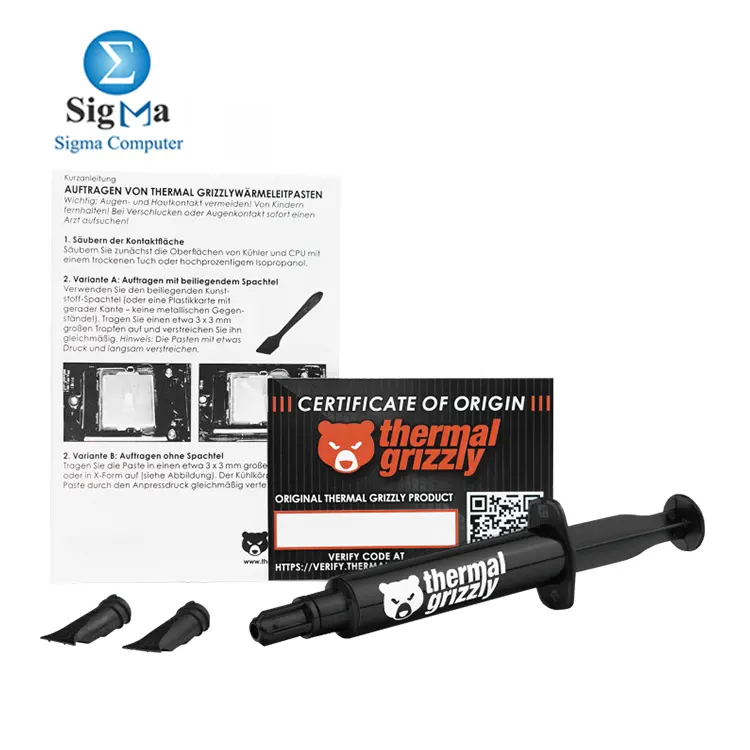 Thermal Grizzly Kryonaut 11.1g 3ml Thermal Paste - TG-K-030-R