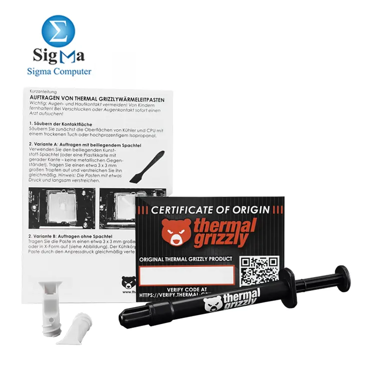 Thermal Grizzly Kryonaut Extreme 2g Thermal Paste - TG-KE-002-R
