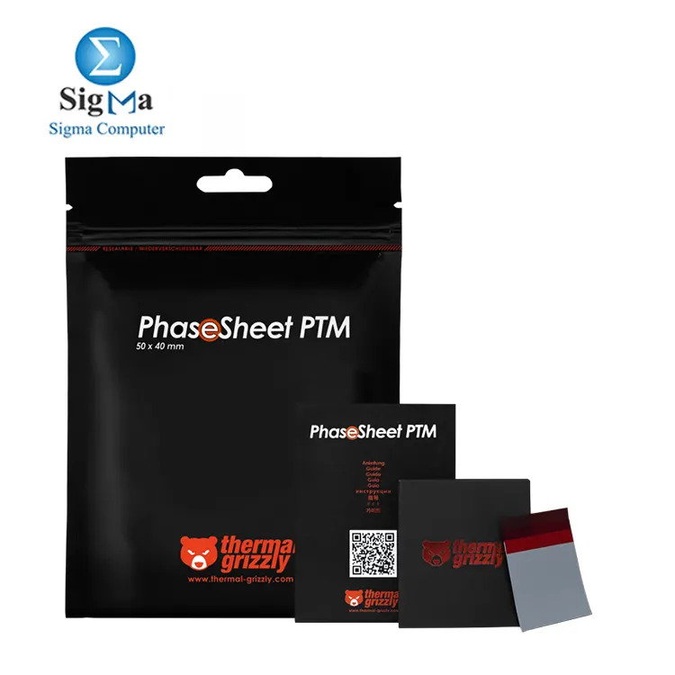 Thermal Grizzly PhaseSheet PTM 50x40 Thermal Pad - TG-PS-50-40