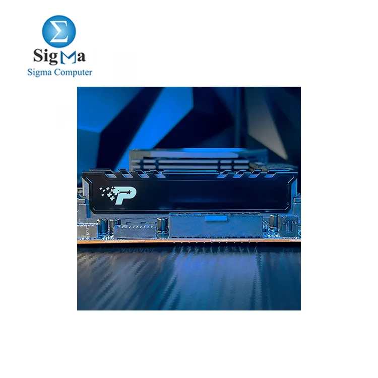 Patriot PSP516G560081H1 – 16GB DDR5 5600MHz UDIMM, CL46, 1.1V, Non-ECC, On-Die ECC, Aluminum Heatshield, PMIC