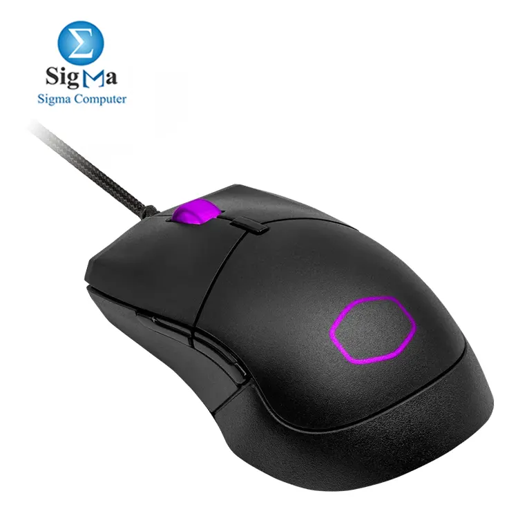 Cooler Master MM310     Ultra-lightweight 50g gaming mouse with Pixart 3327 sensor  up to 12 000 DPI   PTFE feet  Ultraweave cable  RGB lighting  and 60M click lifespan