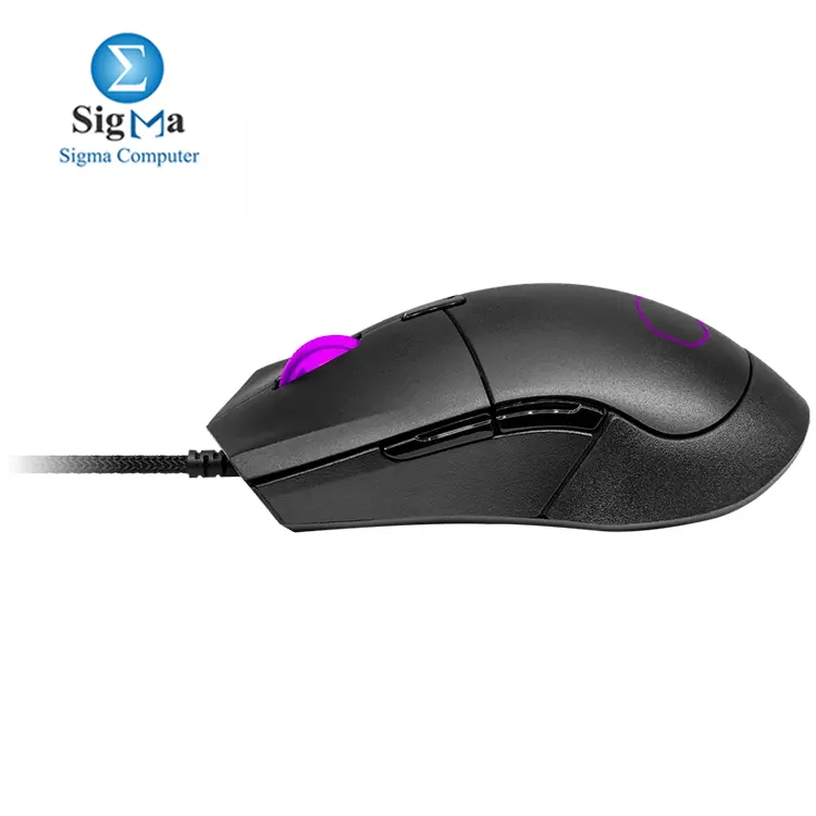 Cooler Master MM310     Ultra-lightweight 50g gaming mouse with Pixart 3327 sensor  up to 12 000 DPI   PTFE feet  Ultraweave cable  RGB lighting  and 60M click lifespan
