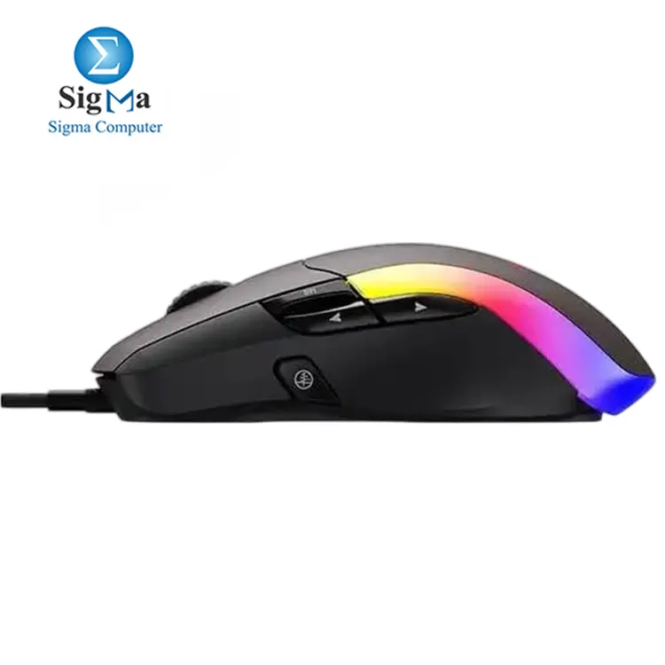 Havit MS959S RGB Wired Gaming Mouse  optical sensor  customizable DPI up to 10000  8 programmable buttons  ergonomic ambidextrous design  RGB lighting