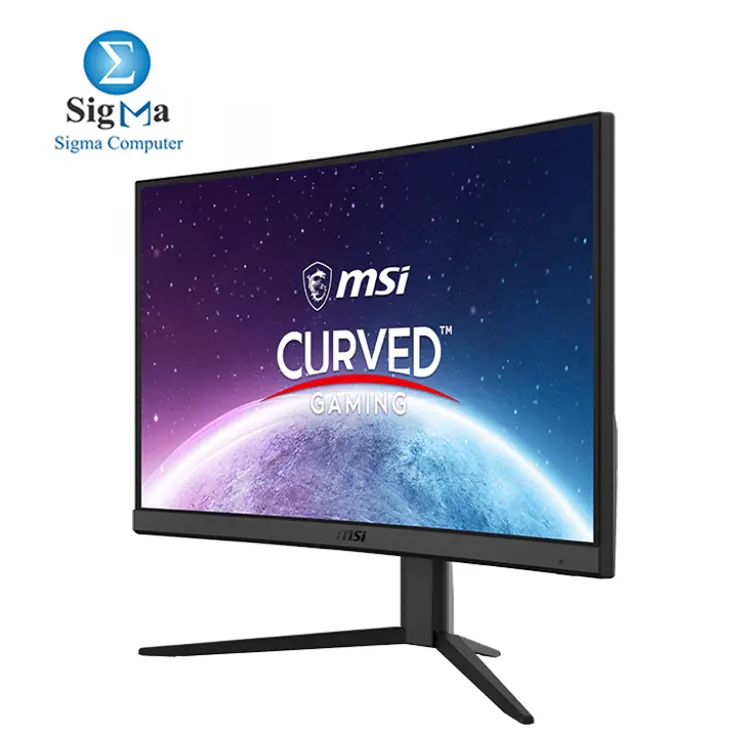 MSI Optix G24C4 E2     23.6-Inch FHD Curved VA  180Hz  1ms  Adaptive Sync  Wide Color Gamut  Anti-Flicker  Frameless Design
