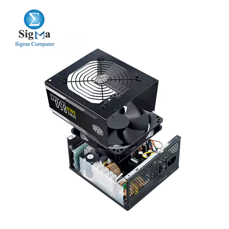 Cooler Master MWE Gold 850 V2     850W fully modular  80 Plus Gold efficiency  120mm silent HDB fan  multiple connectors  PCIe  EPS  SATA   comprehensive protections  0-50  C operating temp