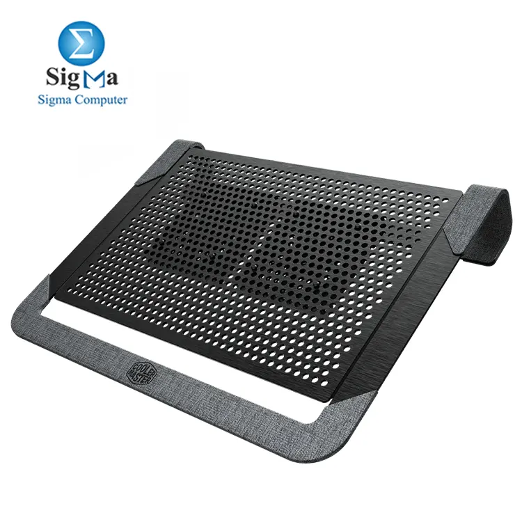 Cooler Master Notepal U2 Plus V2     Dual 80mm fans  supports up to 17  laptops  aluminum build  2000 RPM  31 CFM airflow  USB-powered