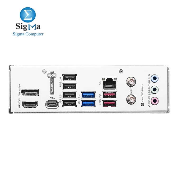 MSI B860 GAMING PLUS WIFI     LGA 1851 Intel Core Ultra  DDR5 up to 8800  MT s  PCIe 5.0 x16  Killer 5G LAN   Wi-Fi 7  Thunderbolt 4  3x M.2  Realtek 7.1 Audio  ATX.