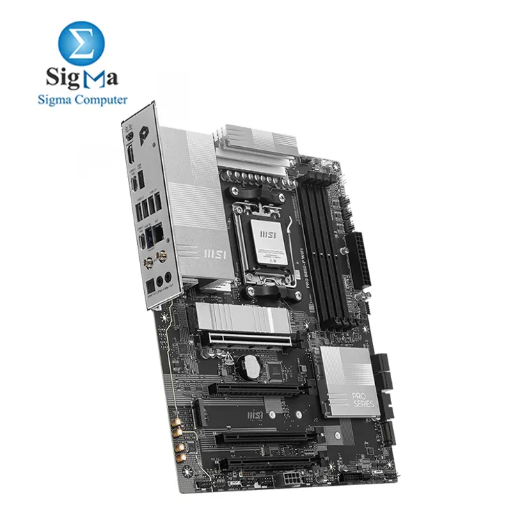 MSI PRO B850-P WIFI     AM5  Ryzen 9000 8000 7000 support  DDR5 8200  MT s  PCIe 5.0  3x M.2  5G LAN  Wi-Fi 7  USB-C 10Gbps.