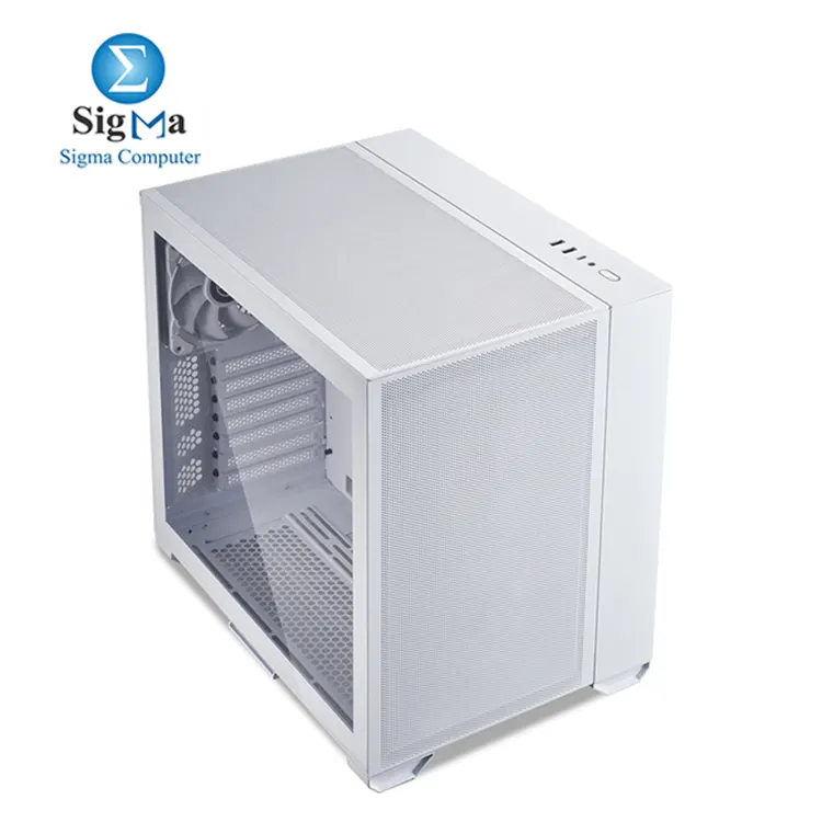 Lian Li O11 AIR MINI     Compact high-airflow case supports E-ATX  up to 362mm GPU  280mm radiators  6 SSDs  and comes with 3 PWM fans included