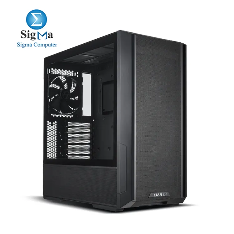 Lian Li LANCOOL 216     Mid-tower case with support for E-ATX motherboards  392mm GPUs  180.5mm CPU coolers  dual 160mm ARGB front fans  top bottom front radiator support  and USB Type-C