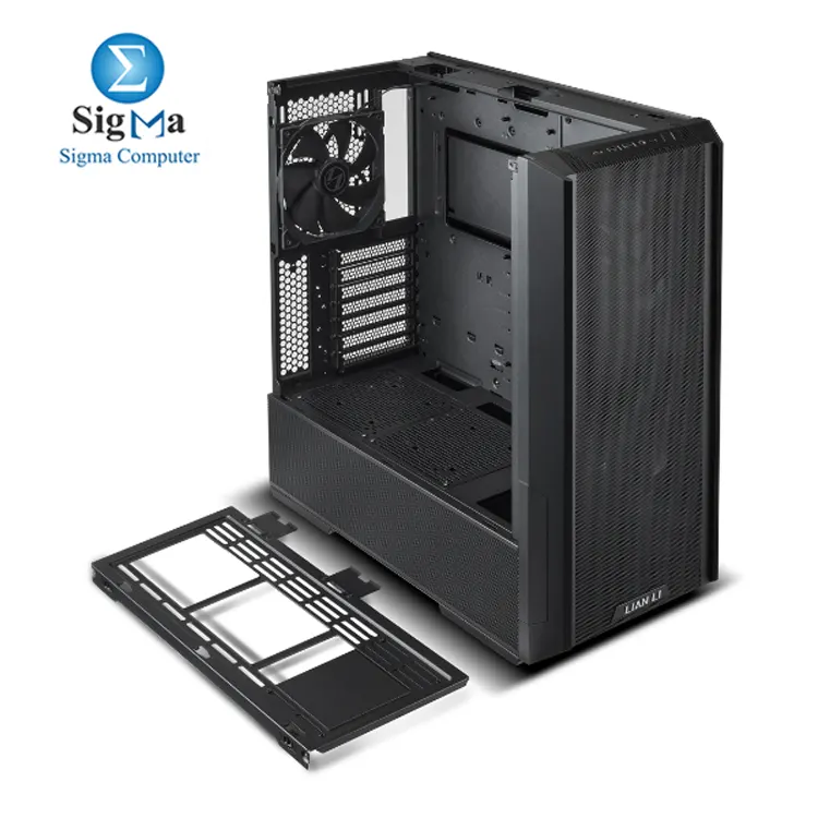 Lian Li LANCOOL 216     Mid-tower case with support for E-ATX motherboards  392mm GPUs  180.5mm CPU coolers  dual 160mm ARGB front fans  top bottom front radiator support  and USB Type-C