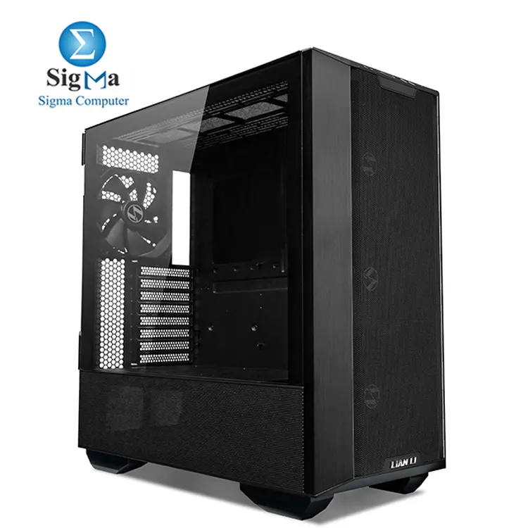 Lian Li LANCOOL III   3R-X BLACK  Mid-tower with tempered glass  supports E-ATX  up to 10 fans  420mm radiators  435mm GPU  12 drives  USB-C  ARGB  3R-X 