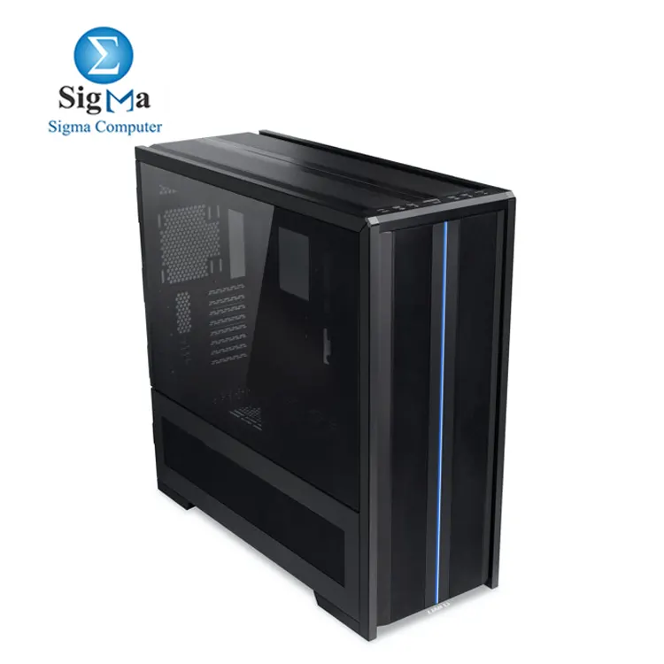 Lian Li V3000PX – Full tower case with dual-system support, up to 3×480mm radiators, 16 drives, and 589mm GPU clearance.