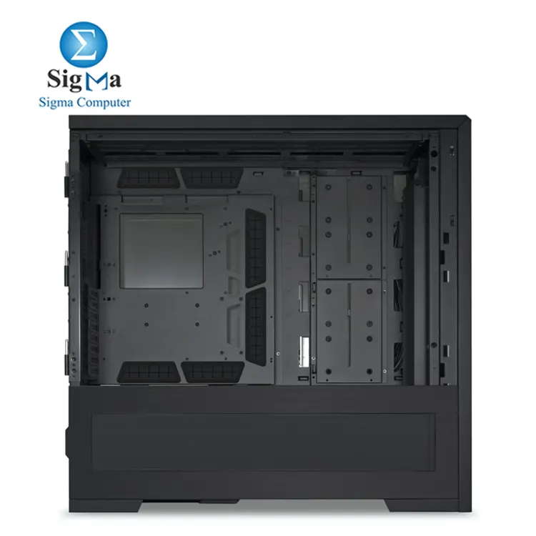 Lian Li V3000PX – Full tower case with dual-system support, up to 3×480mm radiators, 16 drives, and 589mm GPU clearance.