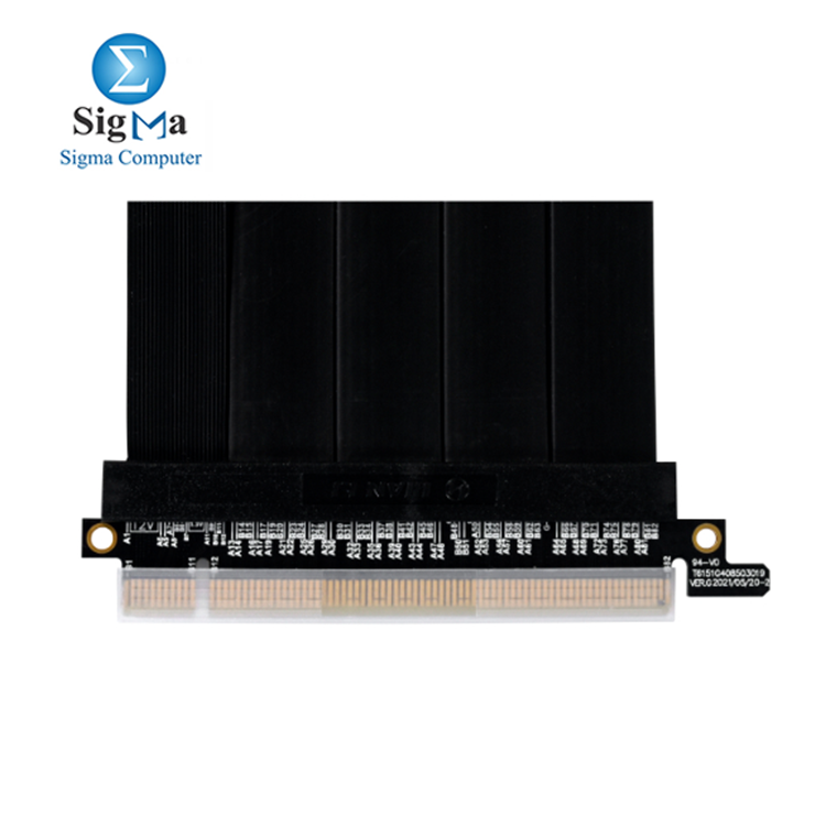 Lian Li PW-PCI-4-60X     600mm PCIe 4.0 x16 ultra-flexible riser cable with EMI shielding  16GT s speed  and O11D EVO Upright GPU Bracket compatibility.