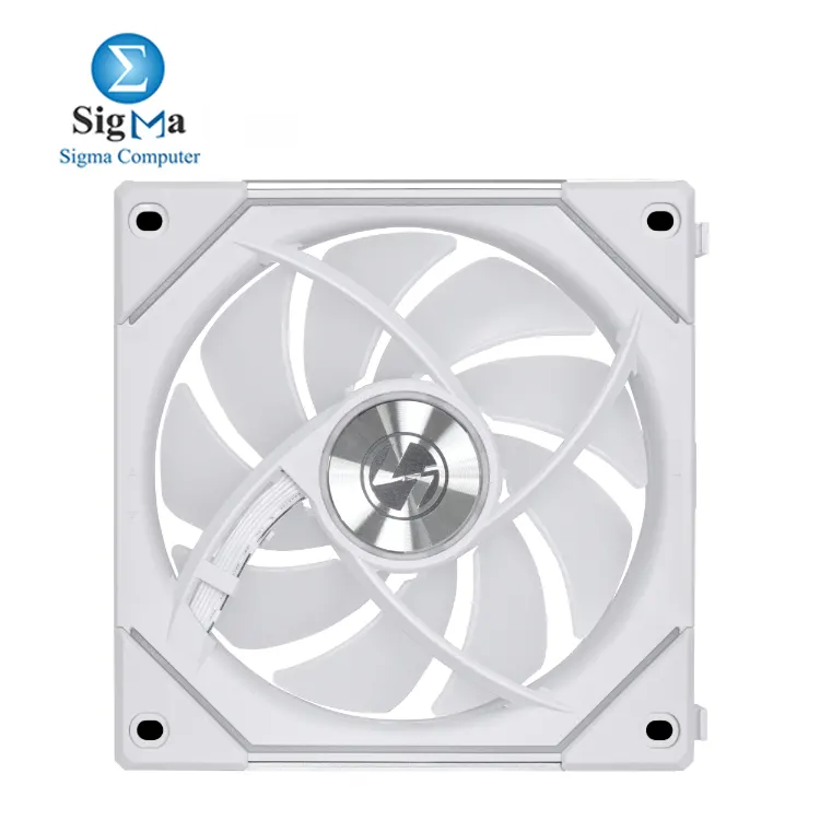 Lian Li UNI FAN SL-INF Reverse Blade 120mm White     Reverse blade design with infinity mirror  2100 RPM  63.6 CFM  40 LEDs  and quick-connect single cable.