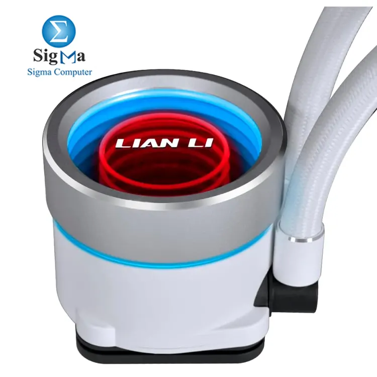 Lian Li GA II Trinity SL-INF 360MM: customizable ARGB pump, 3200 RPM pump speed, 397.5mm radiator, 2100 RPM fans, low noise, compatible with Intel LGA 1700/1200/115x and AMD AM5/AM4.