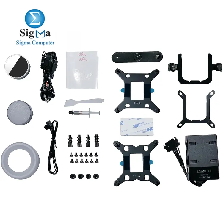 Lian Li GA II Trinity SL-INF 360MM: customizable ARGB pump, 3200 RPM pump speed, 397.5mm radiator, 2100 RPM fans, low noise, compatible with Intel LGA 1700/1200/115x and AMD AM5/AM4.