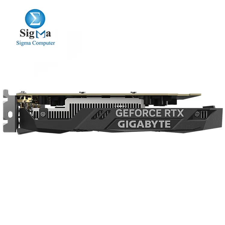 Gigabyte GeForce RTX 3050 WINDFORCE OC 6G: 2304 CUDA cores, 1477 MHz core clock, 6GB GDDR6 (96-bit), WINDFORCE cooling, 2x DP 1.4a, 2x HDMI 2.1
